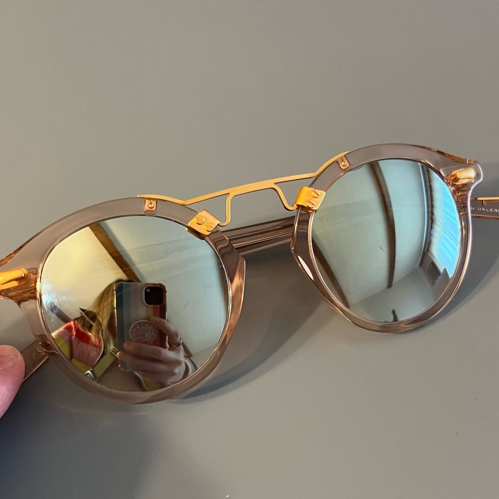 Krewe St Louis in Petal 24k Mirrored